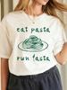 2026 Neues Sommer-WoUnisex Cartoon-Druck-T-Shirt Niedlicher Retro-Persönlichkeitsstil Strand-Freizeitmode Kurzarm-Oberteile