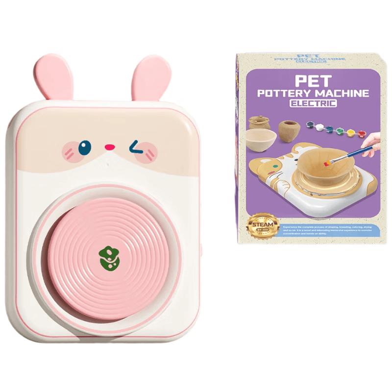 Kids Pottery Wheel Clay Art Kit