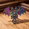 Sparkling Metal Dragon Brooches Novelty Elf Animal Brooch Fashion Brooch Pins  Prom