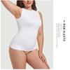 Plus Size Seamless Wide Strap Waist Slimming Shaping Sleeveless Shaper Top
