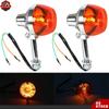 2Pcs For Honda CB350 CT70 CT90 XL100 CM400 CB450 CB750 Turn Signal Light 8mm 12V