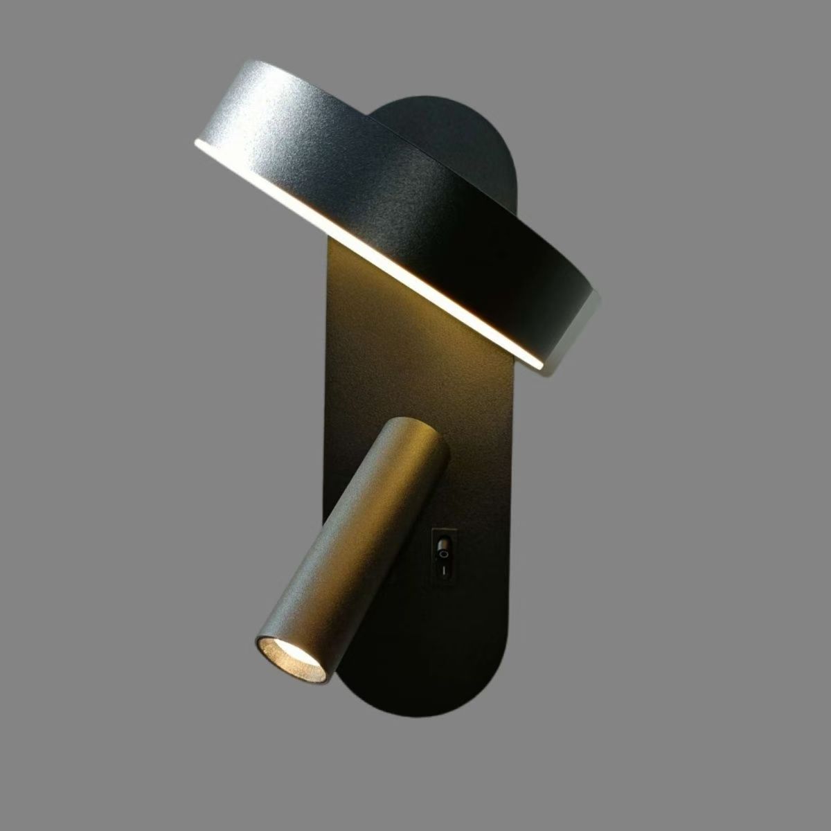 

Настенный светильник в стиле металлический вращающийся светодиодный светильник для домашнего декора гостиной прикроватной лампы для спальни белый