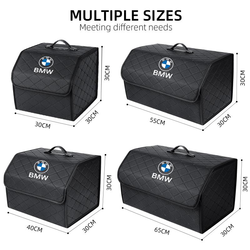 S524 Car Interior Stickers Car Trunk Storage Box Automobile Stowing Tidying Box For BMW Performance F25 F16 E90 E91 E92 E60 E84 TS2