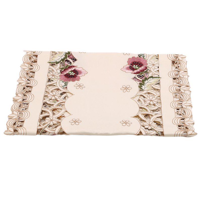 1ks Table Runner ubrus pro party květinové stoly dekorace svatební polyester