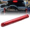 12V Red LED Brake Stop 24 LED Ensures Rearward Easy Highly Waterproof and Tape Passenger Car Third Brake Light Light, High-Mount Light, Beads, Safety,