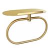 Elegant Brushed Towel Holder Rack For Small Space 180 Degrees Rotate Function 304 Stainless Steel