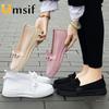 New Ladies Mesh Casual Shoes Soft Sole Non-Slip Breathable Running Shoes