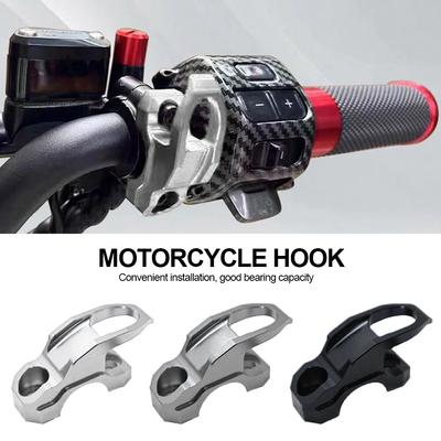 Upravený motocykl z hliníkové slitiny Horní boční hák pumpy Háček boční helmy N1S Úložný háček Boční háček pumpy pro E-bike UQI U+B