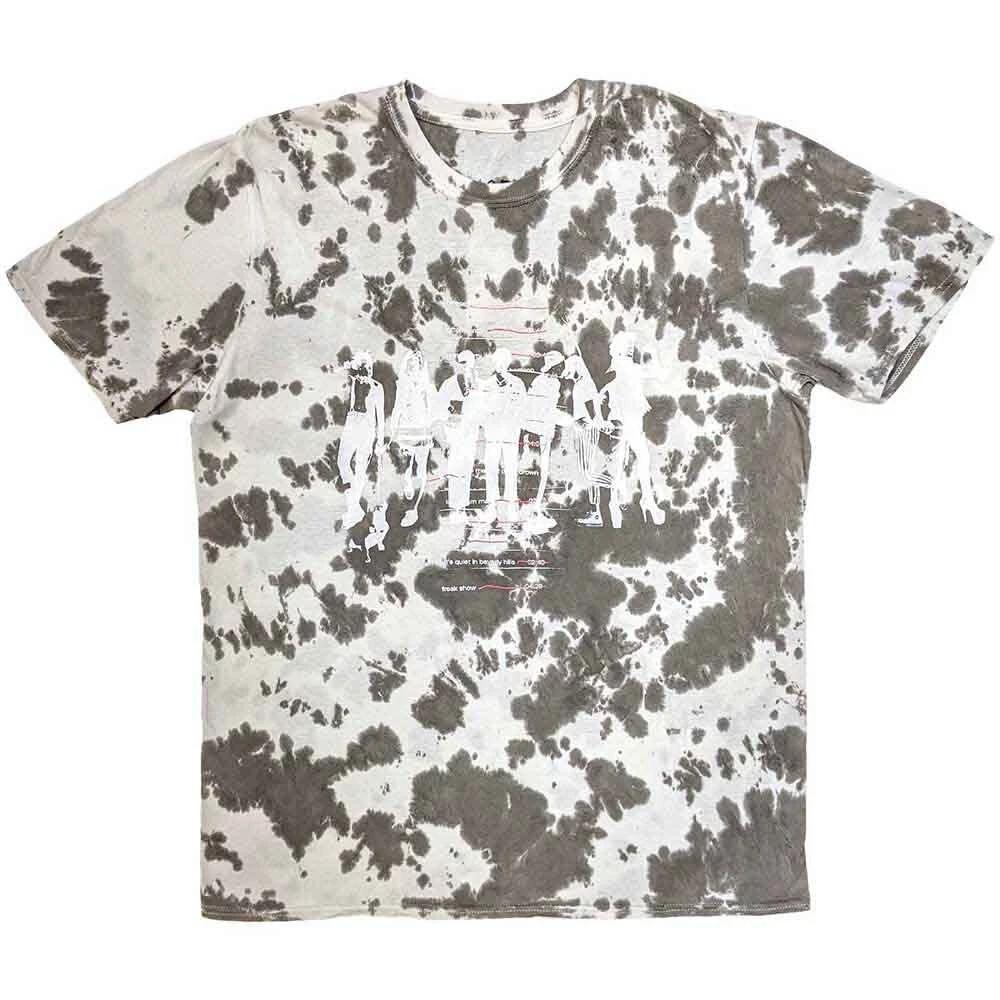 Yungblud Unisex T-Shirt: Weird Tracklist (Dip-Dye) (Large) S