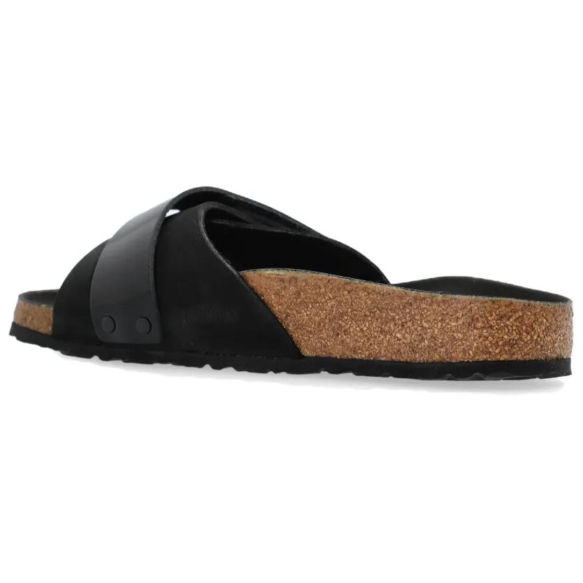 Birkenstock Oita Slip Resistant Abrasion Resistant Slide Slippers Women's Black Narrow 1029313