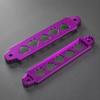 Anodized Metal Battery Hold Down Bracket Kit for Car or Motorcycle, Secure Battery Mounting Bars for Service Use