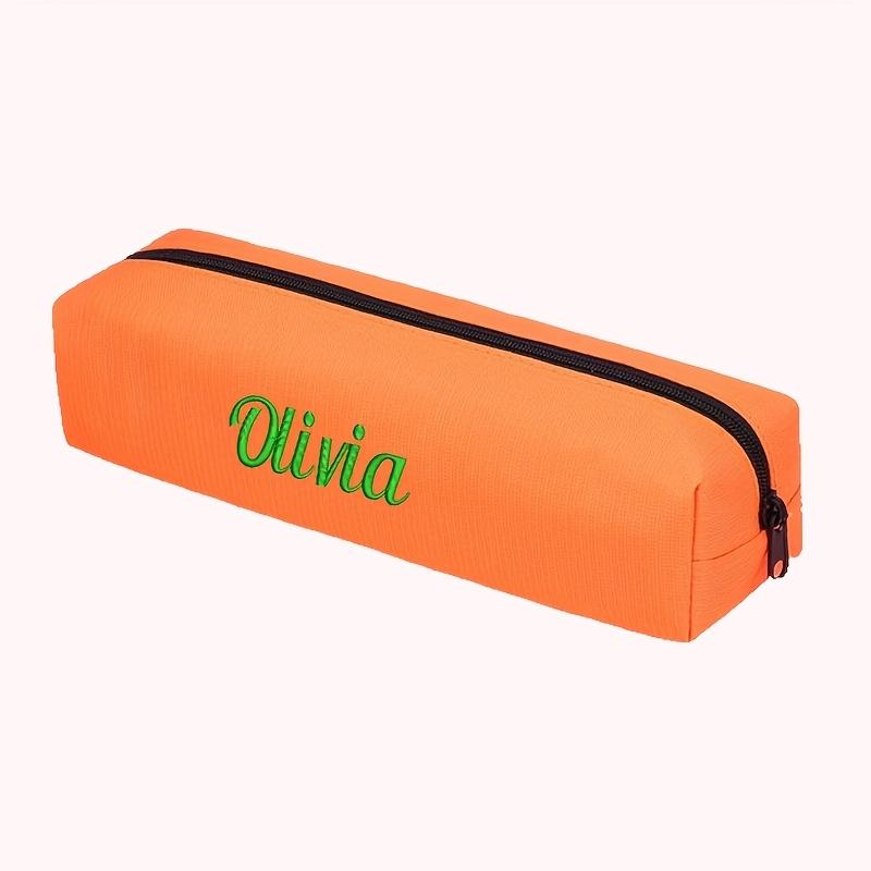 Customization of Personalized Gifts Large Capacity Student Pencil Case Storage Simple Students Convenient Stationery Bag