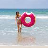 Sommer Wasser Aufblasbare Donut Schwimmen Ring Outdoor PVC Kinder Erwachsene Schwimmen Rettungsring Pool Spielzeug