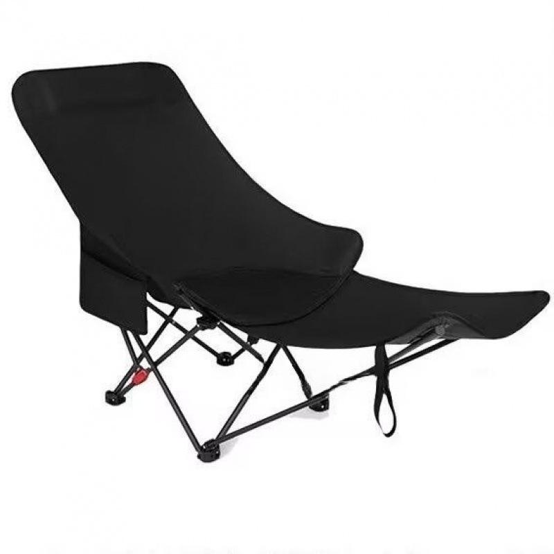 Adjustable Folding Lounge Chair with Footrest - Perfect for Balcony, Home Leisure, and Seasonal Comfort