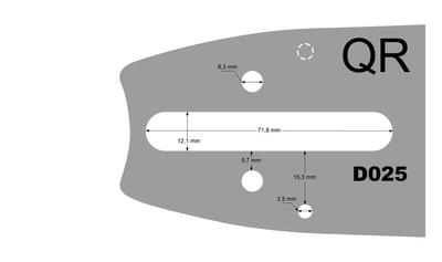 Guide Bar 16 .325 1.6Mm D025 Stihl Sugihara St2T-3J40-A