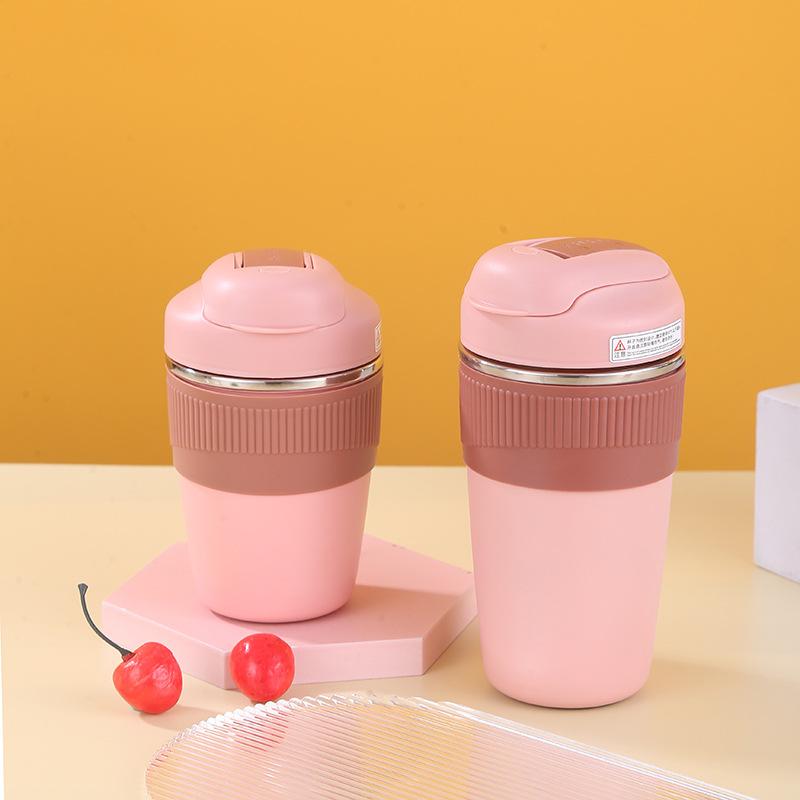 316 Mug Stainless Steel Vacuum Portable Double-drink Coffee Cup Creative High-value Outdoor Car Water Cup