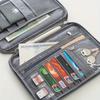 Lightweight Travel Document Bag – Portable Passport Organizer for Airplane & Business Trips – Secure, Stylish Storage