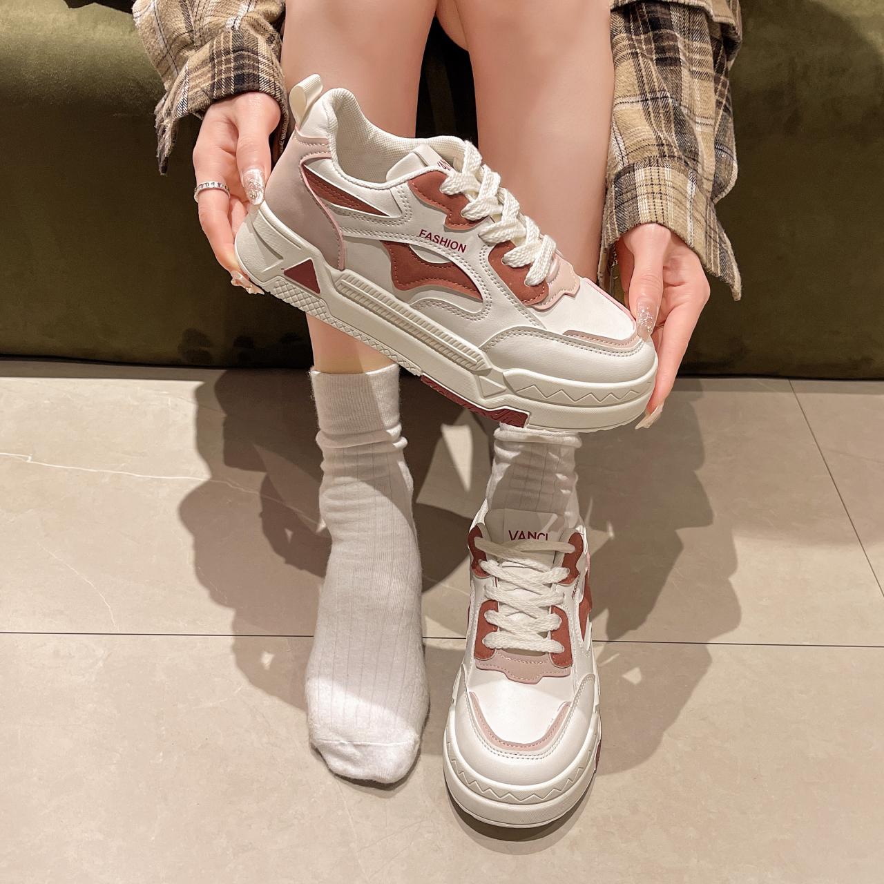 Весна ОсеньНовая мода Маленькие белые туфли Женская студенческая повседневная обувь — фото 5