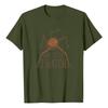 Women's Casual Printed T-Shirt Round Neck Pullover Short Sleeve Top