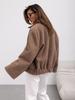 Women's Autumn/Winter Solid Color Woolen Coat 2024