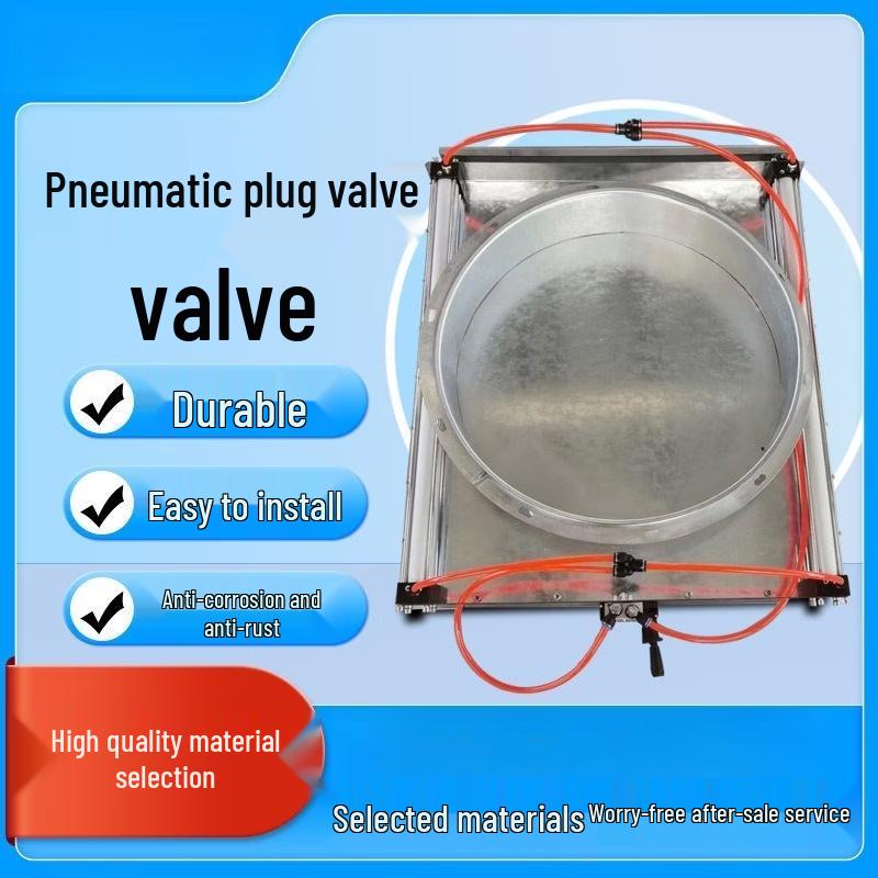 Yun Duo 100mm Double Cylinder Pneumatic Slide Gate Valve