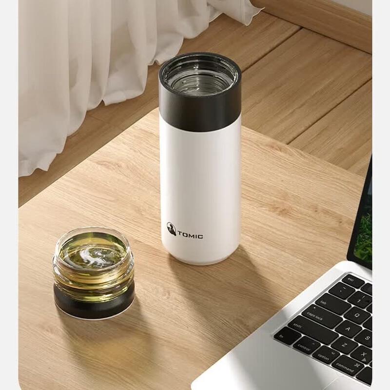 TOMIC Tea Infuser Vacuum Flask