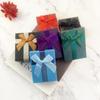 12pcs Cardboard Jewelry Set Bow Gift Box Ring Necklace Bracelets Earring Gift Packaging Boxes With Sponge Inside Rectangle