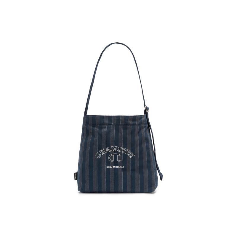 Champion Reversible Shoulder Bag SS26 Versatile Fashion Classic Casual Fabric Unisex Shoulder Bag Navy-Blue Brown Dark-Gray U6AACPU93 Navy Blue