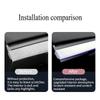 For Tesla Model 3 Y -2024 Car Dashboard Cover Carbon Fibre ABS Door Dash Trim Panel Interior Accessories Sticker Car Gadgets