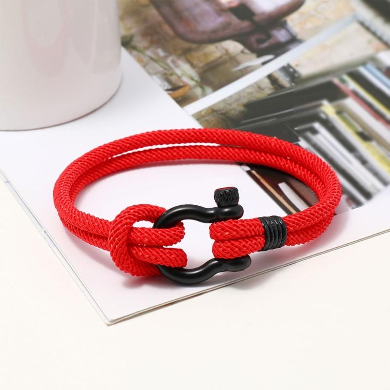Beautiful Couple Bracelets In Rope Portable Couple Wristband Adornment Stylish Bracelet with Adjustable Length