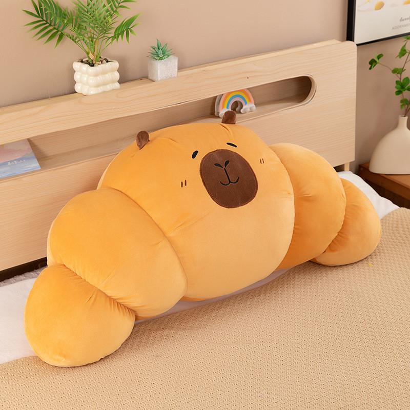 

Круассан Овца Капибара Плюшевая Игрушка Подушка Мягкая Кукла Украшение Подарок Capybara,50cm