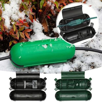 Waterproof Terminal Box Outdoor Extension Cord Cover Durable Construction Universal Weather-proof Electrical Connection Box