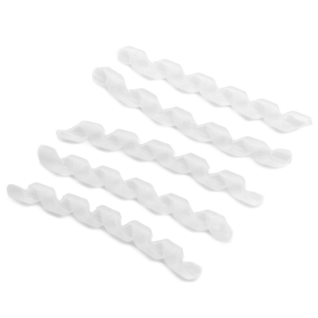5 Pack Wrap Spiral Bicycle Cable Sleeve Anti Friction Durable Rubber Bicycle Cable Sleeve for Bike
