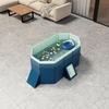 Foldable Inflatable-Free Pool: Ready-to-Use Large Family & Kids' Outdoor Bathing Pool
