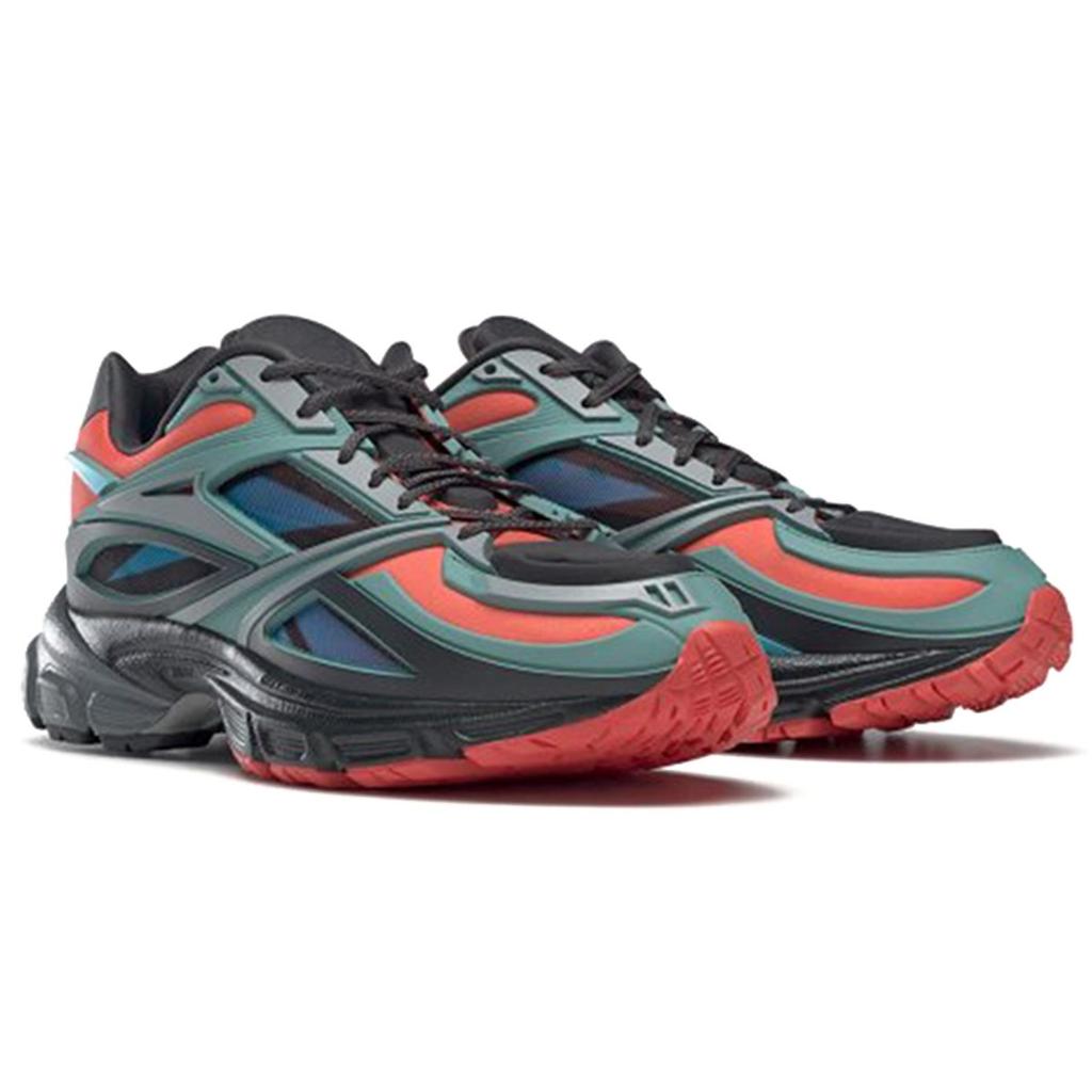 Reebok Unisex Premier Road Modern Running Shoes Grey/Green/Orange Men's FZ1690