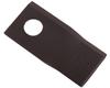 Left Mower Blade 98x48x4mm Hole 19 Application 153171311 SIP WARYŃSKI (sold In 25 Pieces)
