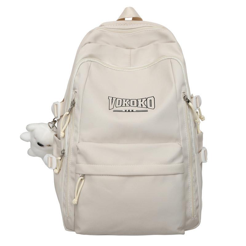 Nylon College Backpack With Breathable Ventilated Design For School And Travel