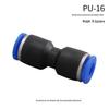 High-Pressure PE Tee & Reducer Pneumatic Quick-Fit Fittings for Air Pipe