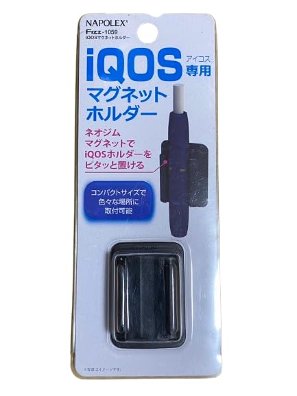 NAPOLEX iQOS Magnetický Snadný do Černého Držáku, Kompaktní, Instalace,