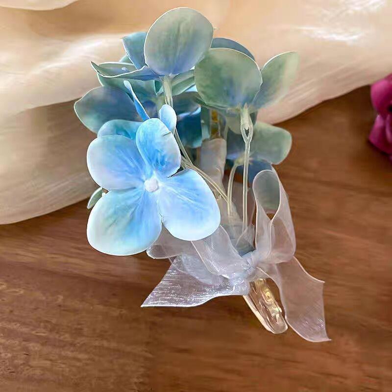 1pc Summer Super Fairy Orchid Flower Gripper New Butterfly Hair Clip Fresh, Sweet, and High End Headwear