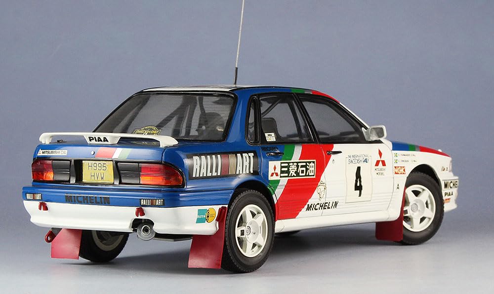 Hasegawa 1/24 Mitsubishi Galant VR-4 1991 Monte Carlo/Swedish Rally Plastic Model Kit 20288