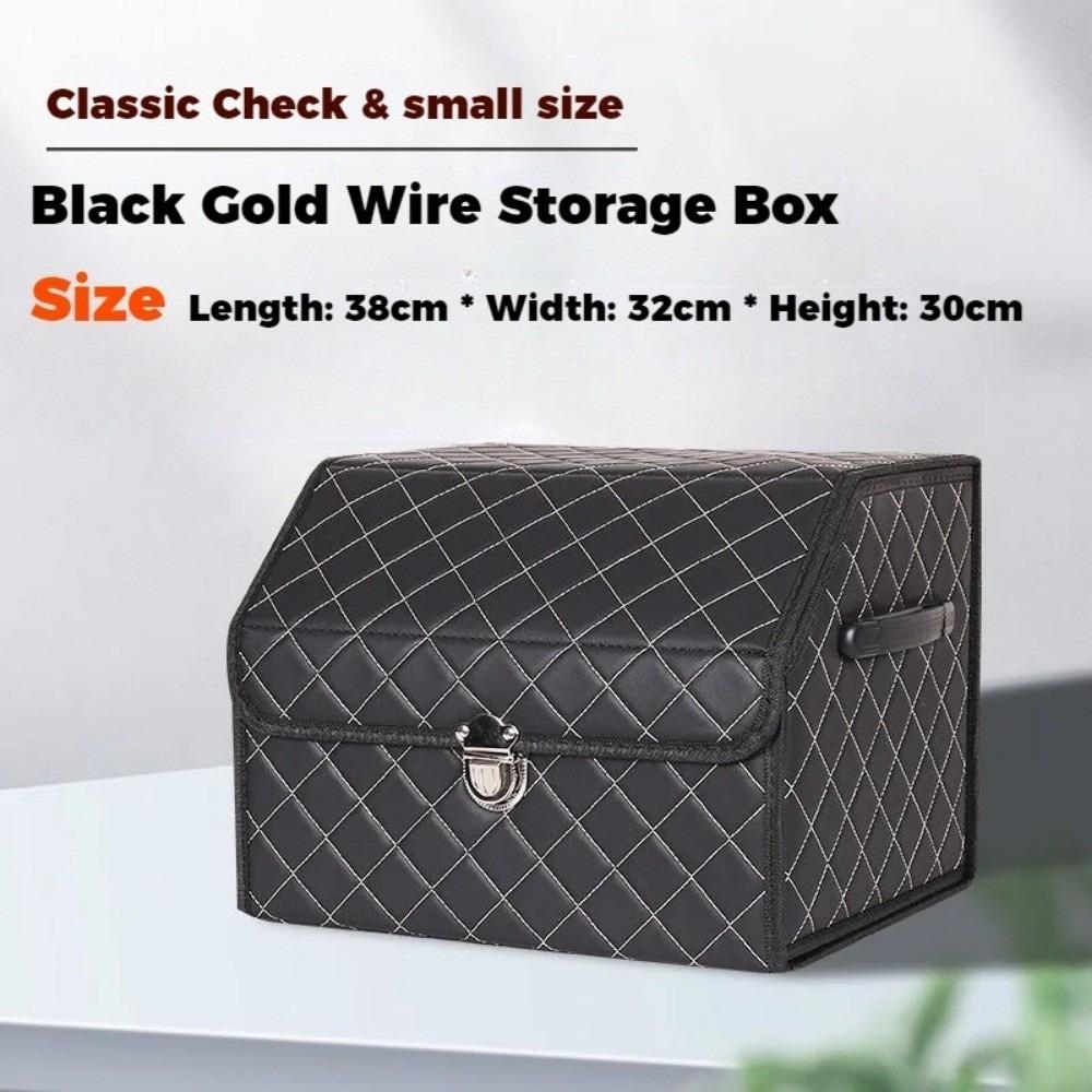 Extra Large Car Trunk Storage Box Collapsible Container Box Portable Storage Bag Auto Accessories