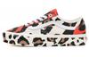 Animal Old Skool 'Black White Red Leopard' Women's VN0A54F4B6B
