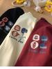 Women's Trendy Hong Kong Style Short-Sleeve Cotton T-Shirt, 2024 Summer Collection, Plus Size Available