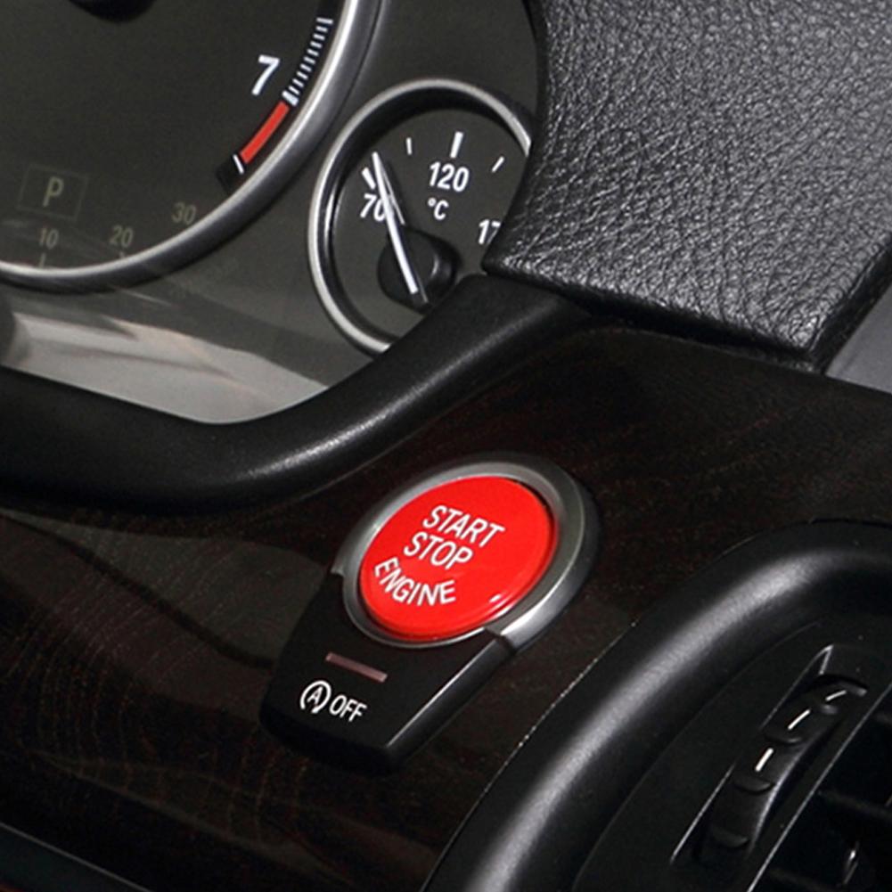 3 ks Tlačítko startování motoru Vyměnit kryt Vypínač Příslušenství Dekor Fit pro BMW E87 E60 E83 E84 E89 pro BMW E90 E91 E92 E93