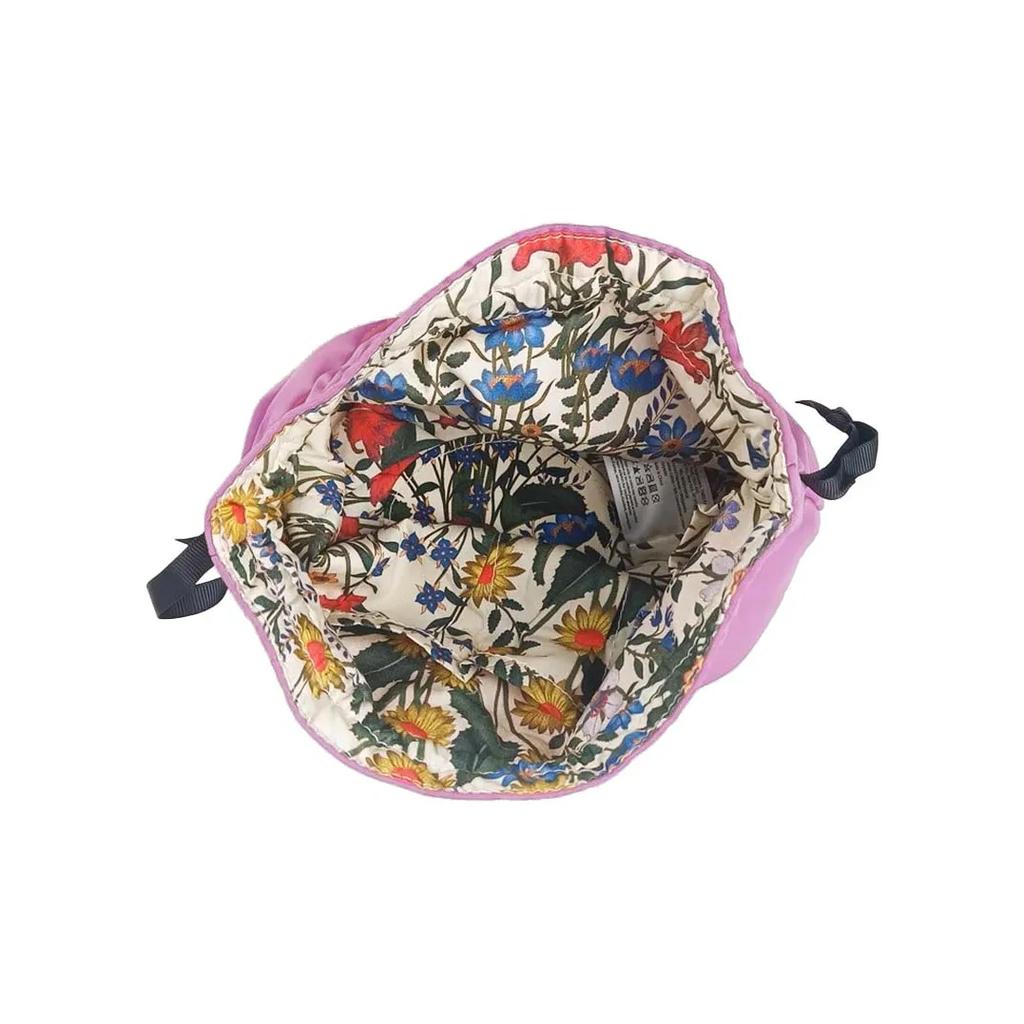Gucci Beauty Linen Drawstring Cosmetic Pouch