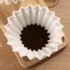 Coffee Pot Filter Paper By Hand Drip Cup 50pcs American Coffee Machine Filter Fan Cake Shape Coffee Filter Papers