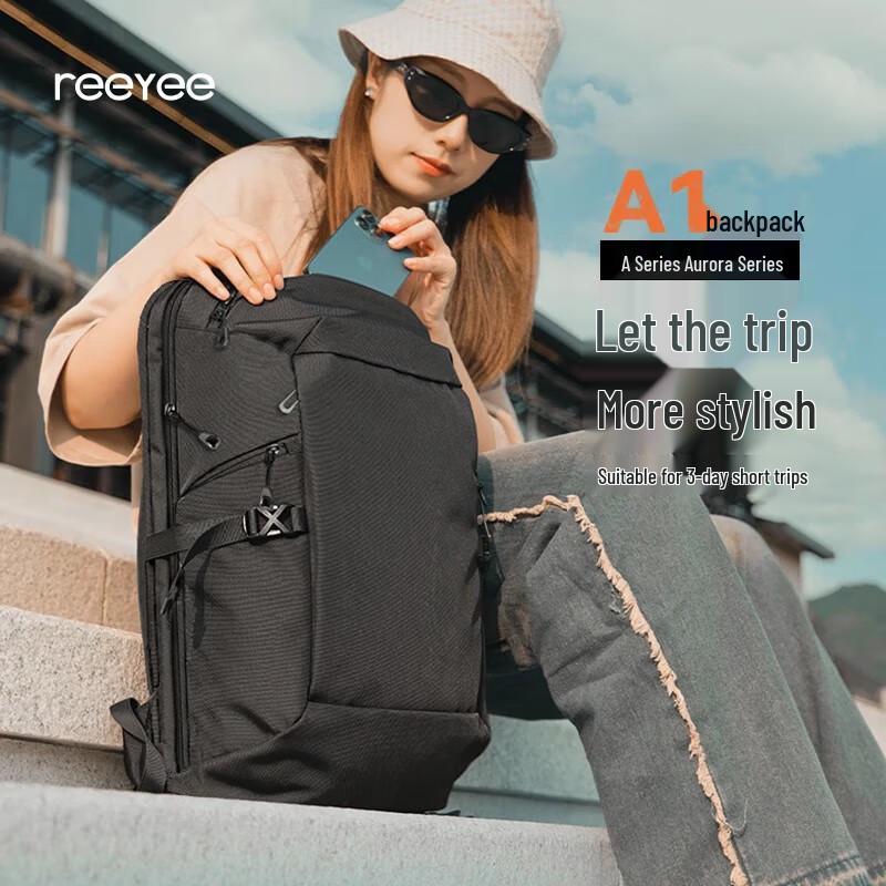 

REEYEE Men s Multifunctional Laptop Backpack