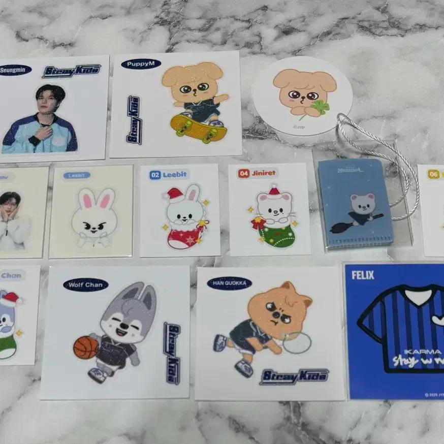 STRAY KIDS Skiju Admission Gift Sticker, Band Sticker, etc.