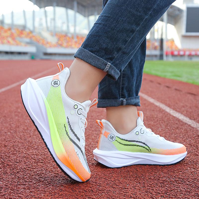 Breathable Running Sports Shoes Unisex Anti-slip Trainers Lightweight Comfort Outdoor Sneakers for Jogging Fitness Exercise